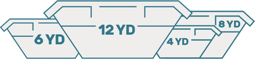 Front view of a skip in a Bethnal Green street, highlighting accessibility signage