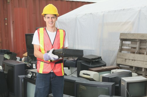 Waste management team at Bethnal Green